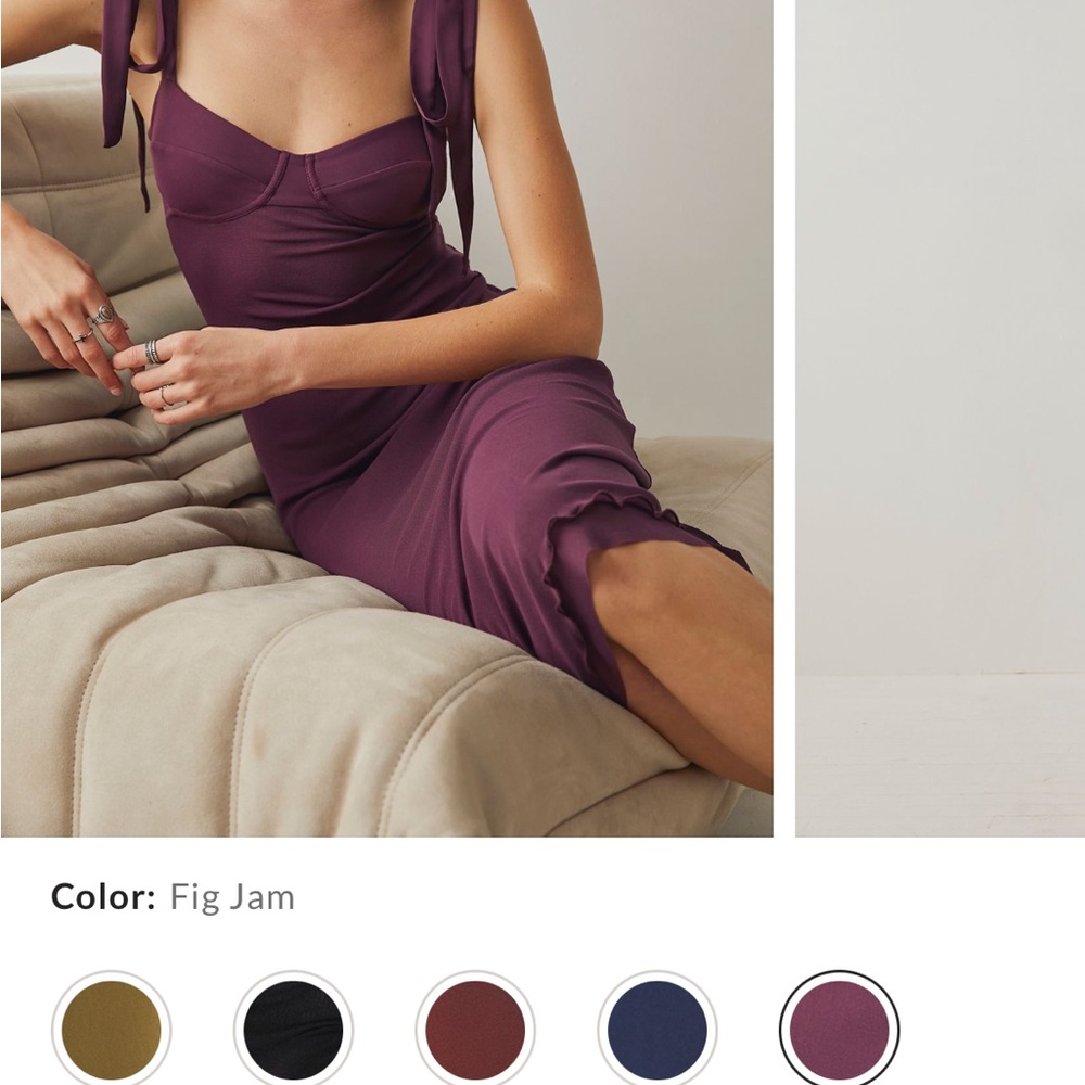 Free People Got Glam Mesh Slip Dress